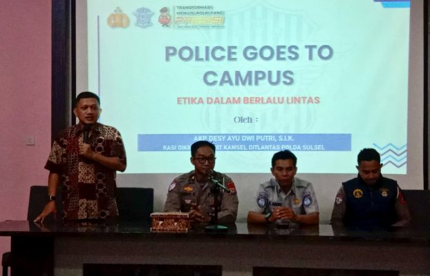 POLICE GOES TO CAMPUS: EDUKASI ETIKA BERLALU LINTAS UNTUK MAHASISWA