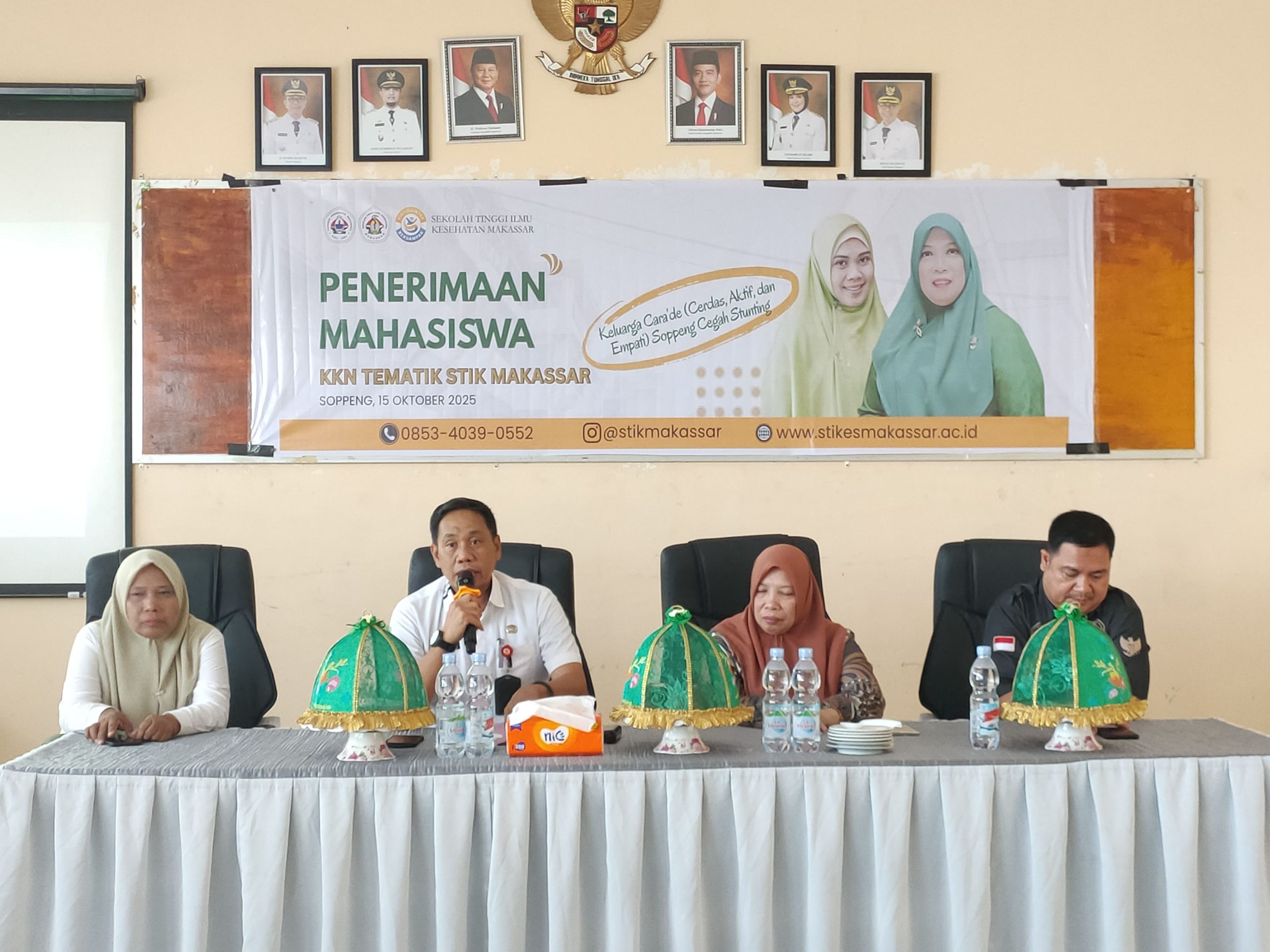 MAHASISWA STIK MAKASSAR GELAR KKN TEMATIK DI KABUPATEN SOPPENG, USUNG TEMA “MEWUJUDKAN KELUARGA CARADDE” UNTUK CEGAH STUNTING
