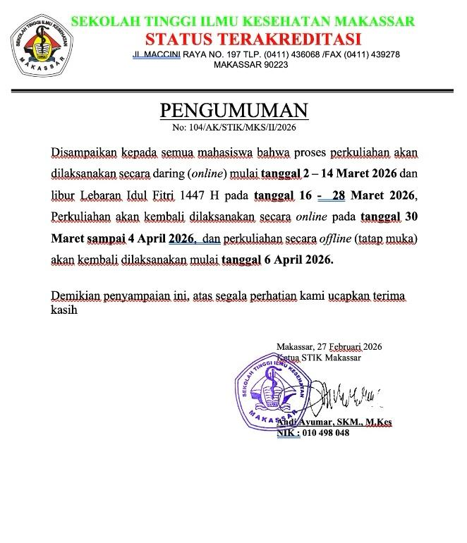 PENGUMUMAN